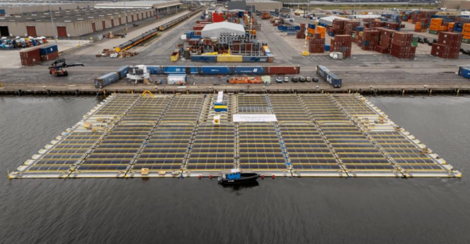 荷蘭建成全球首個(gè)海上風(fēng)電太陽能混合發(fā)電場