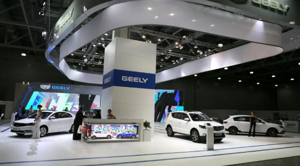 2025年上半年中國(guó)吉利汽車(chē)在圣彼得堡的經(jīng)銷(xiāo)中心數(shù)量名列第一