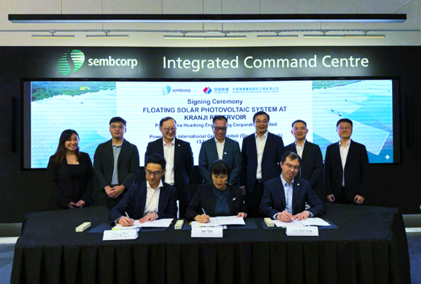 中國電建新加坡中標150兆瓦水面光伏項目